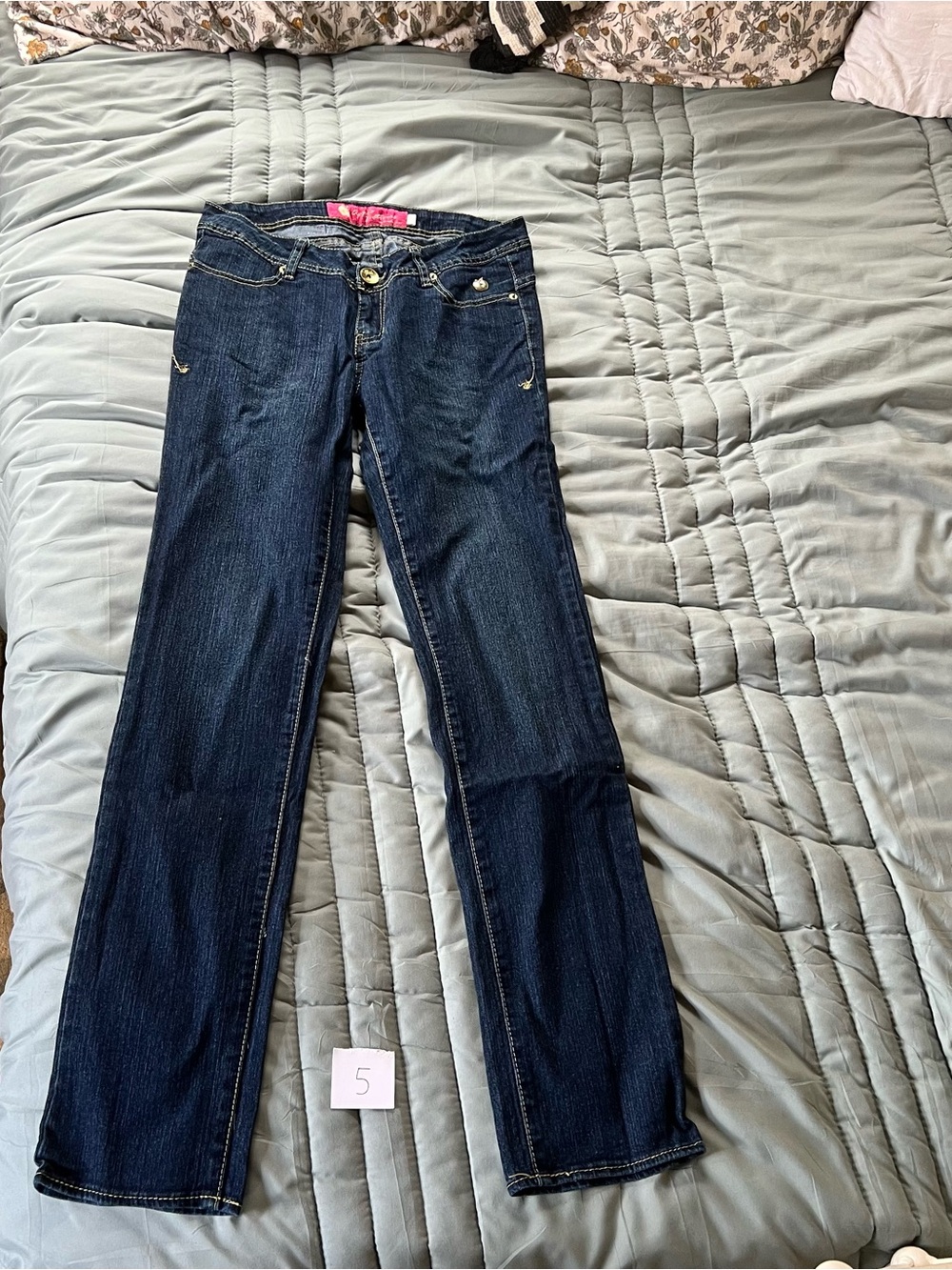 VTG Apple Bottoms Dark Blue Jeans